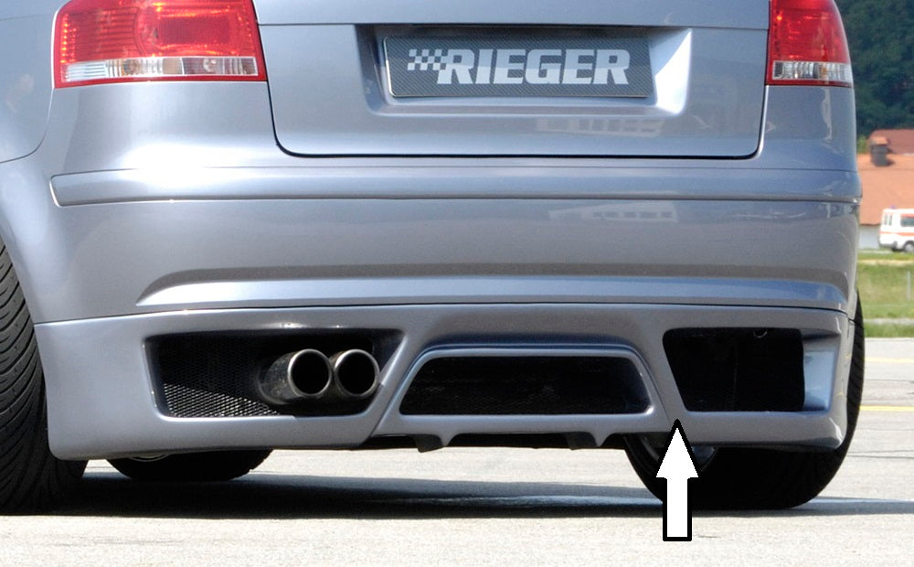 Rieger 00056706 Audi 8P A3 Rear Diffuser