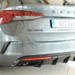 Rieger 00088254 Skoda NX Octavia RS Rear Diffuser - Glossy Black