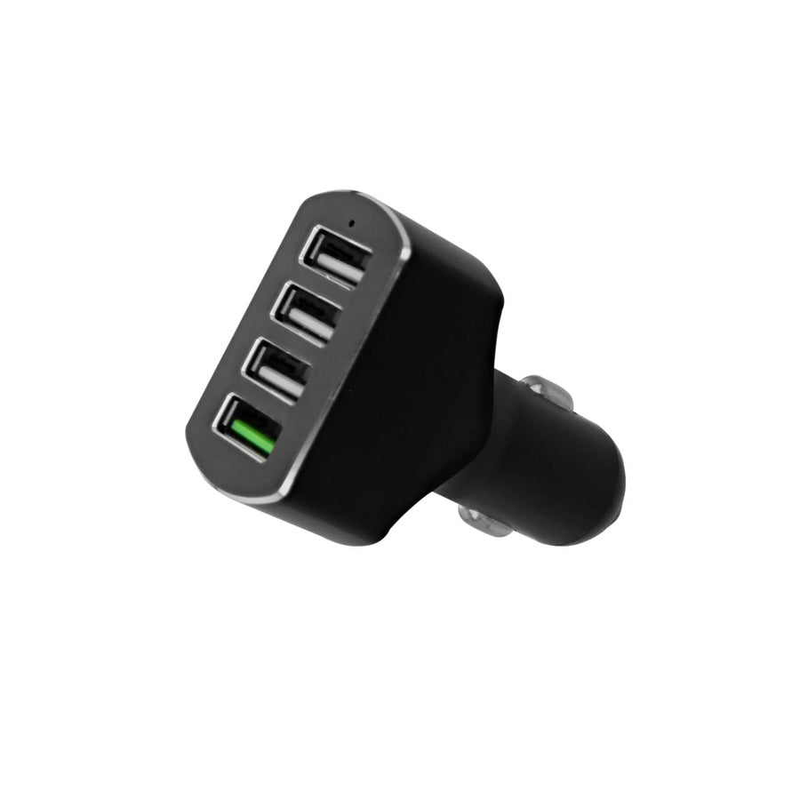 TnB 8692 In-car charger 12, 24V, Number of inlets/outlets: 1 USB QC 3.0, 3 USB, Black