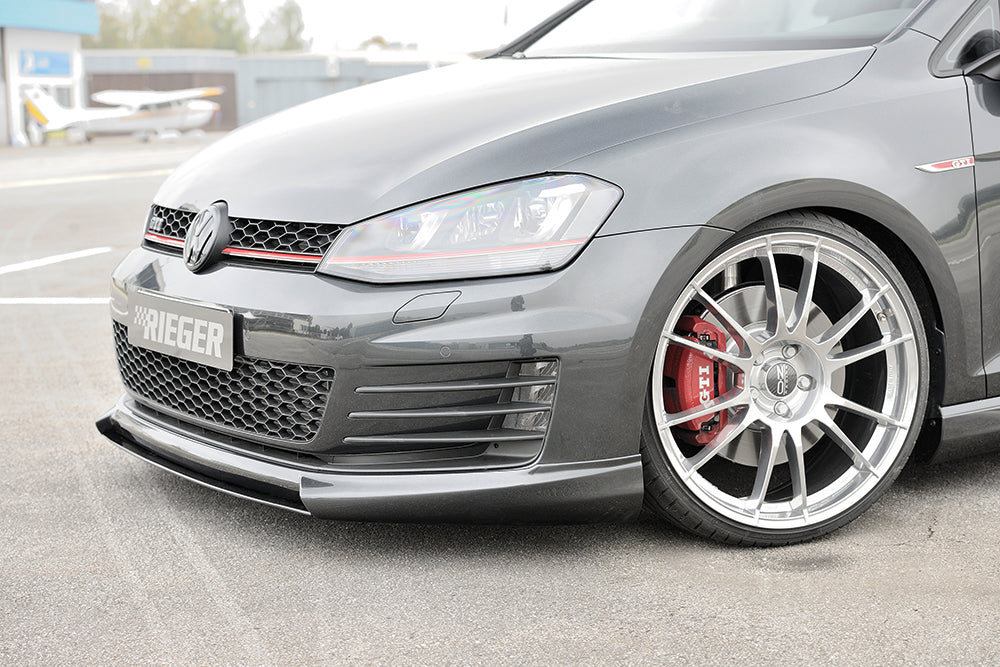 Rieger 00059560 VW Mk7 Golf Front Splitter (GTI & GTD)