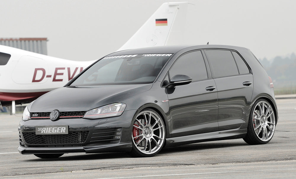 Rieger 00059560 VW Mk7 Golf Front Splitter (GTI & GTD)