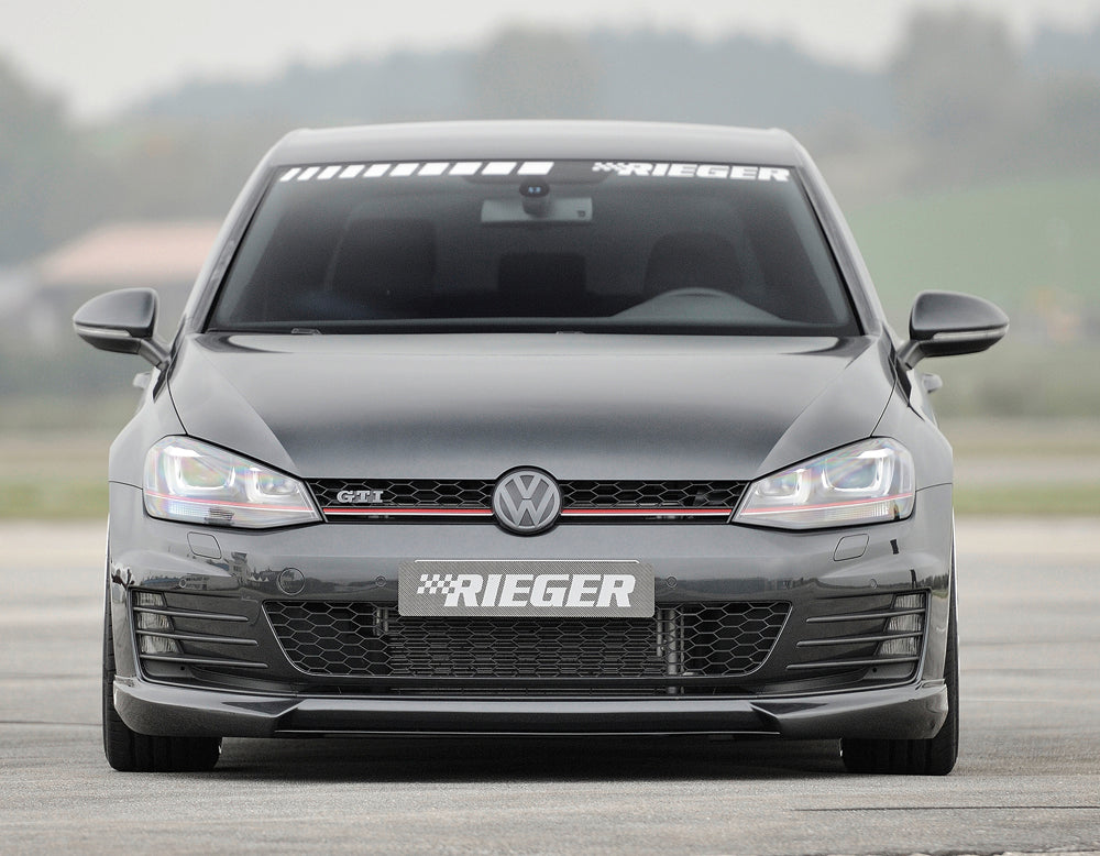 Rieger 00059560 VW Mk7 Golf Front Splitter (GTI & GTD)