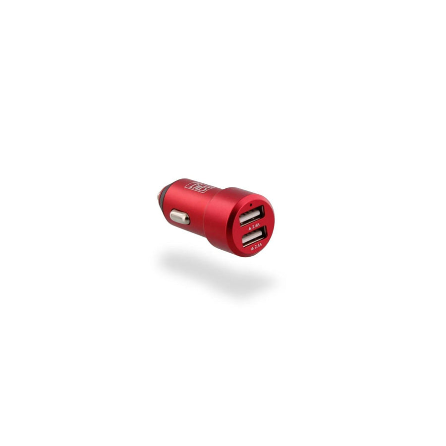 TnB 8691 In-car charger 12, 24V, Number of inlets/outlets: 2 USB, Red