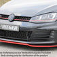 Rieger 00059570 VW Mk7 Golf Front Splitter (GTI & GTD) -  Matte Black