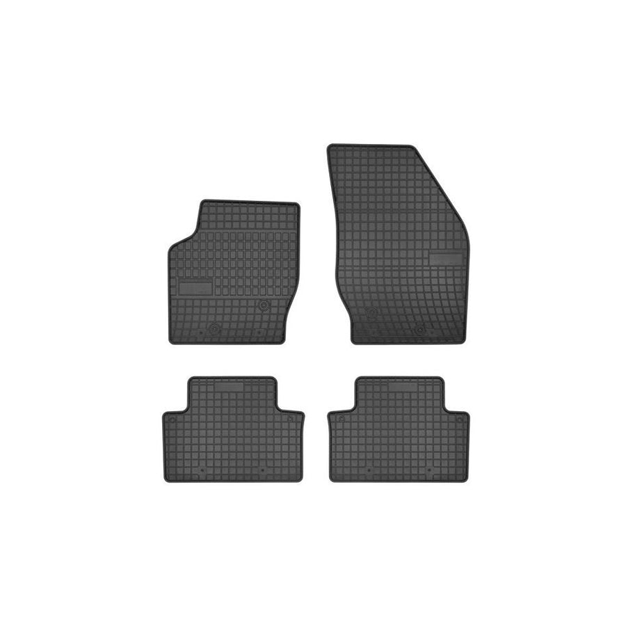 FROGUM Tailored 0944 Floor mat set for VOLVO XC90 I (C, 275) Elastomer, Front and Rear, Quantity: 4, Black, (LHD)