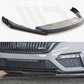 Maxton Design SK-OC-4-RS-FD2T Front Splitter V.2 + Flaps Skoda Octavia Rs MK4 | Duco Car Parts UK Car Parts