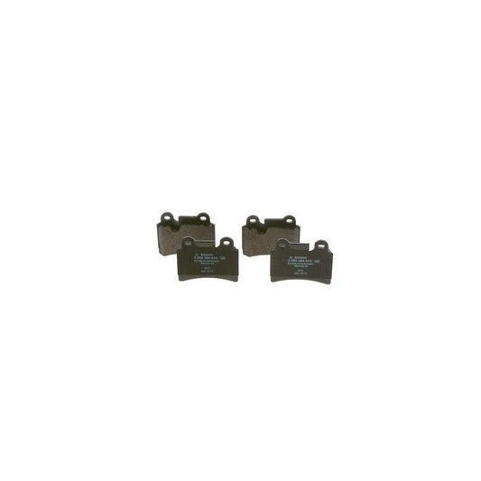 Bosch 0986494210 Brake Pad Set For Vw Touareg I 7La 7L6 7L7 With Anti Squeak Plate BP1146