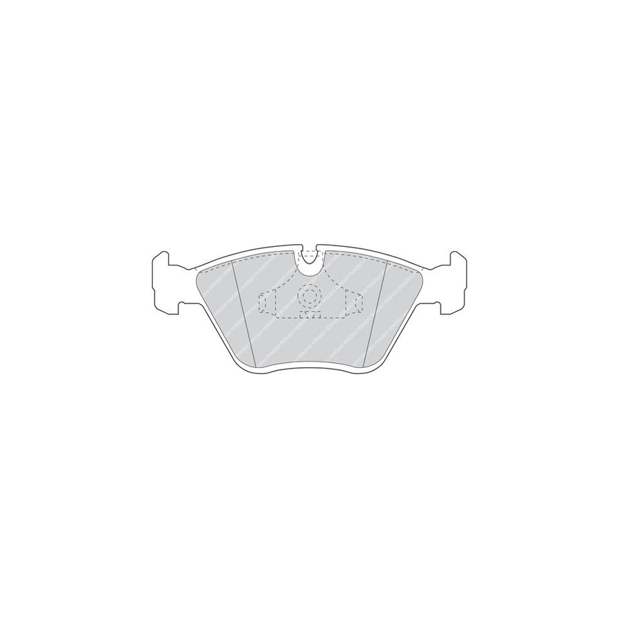 Ferodo Premier Fdb779B Brake Pad Set With Piston Clip