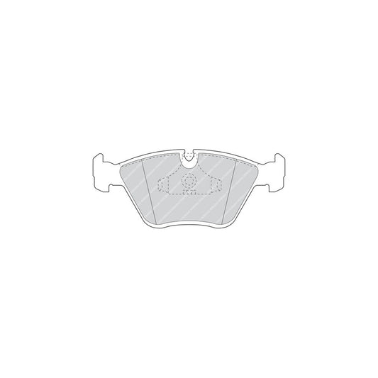 Ferodo Premier Fdb101 Brake Pad Set Incl Wear Warning Contact With Accessories