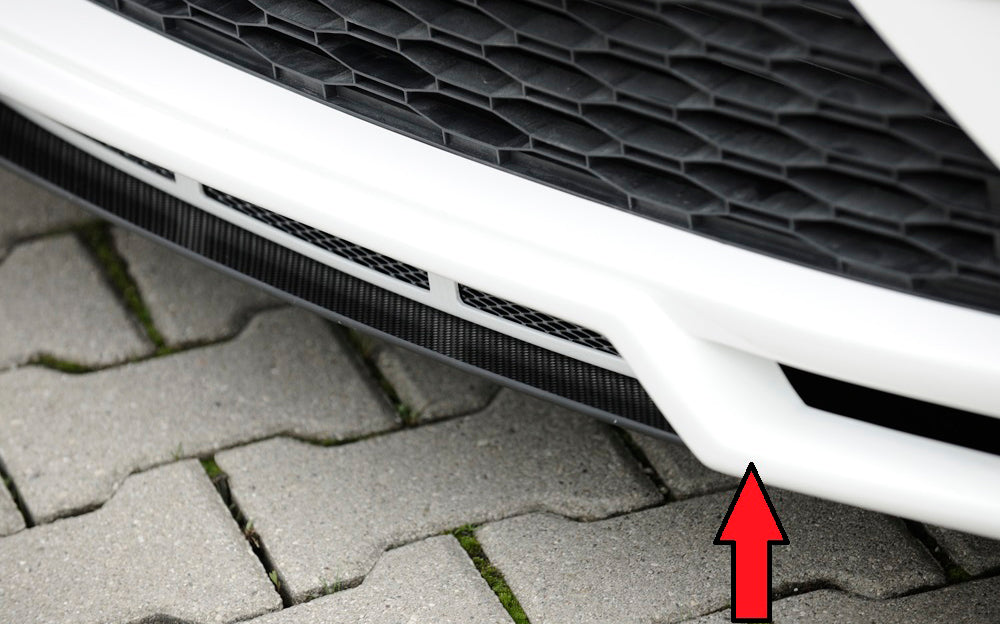 Rieger 00027031 SEAT 5F Front Splitter (Leon FR & Leon Cupra)