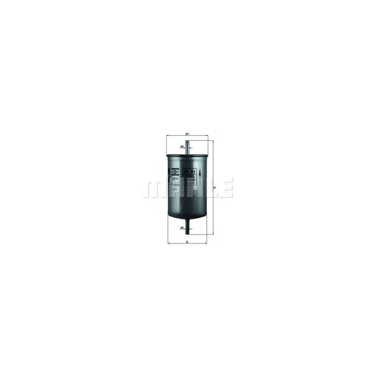 MAHLE ORIGINAL KL 85 Fuel filter In-Line Filter