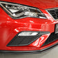 Rieger 00027030 SEAT 5F Front Splitter (Leon FR & Leon Cupra) -  Matte Black