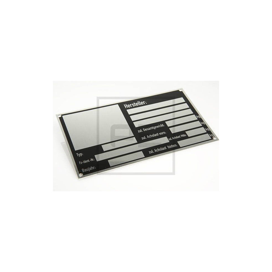 PETERS ENNEPETAL 000.006-20A Mudflap 450mm x 400mm