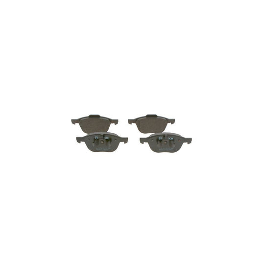 Bosch 0986495215 Brake Pad Set With Anti Squeak Plate With Mounting Manual With Piston Clip BP1513
