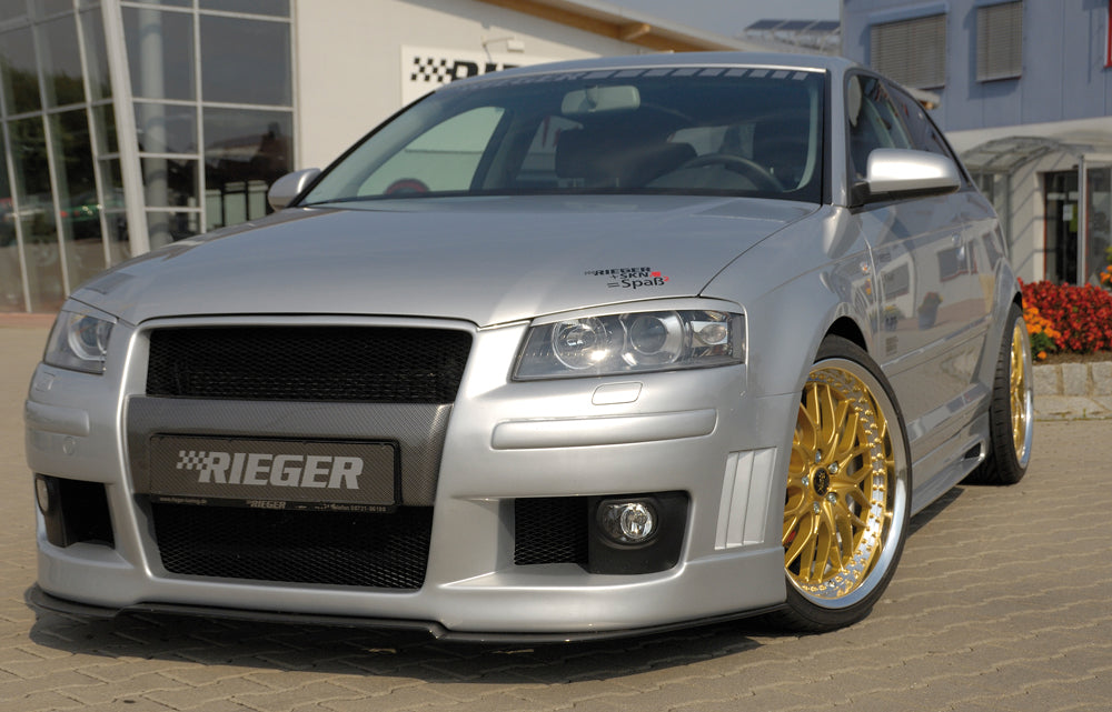 Rieger 00056733 Audi 8P A3 Front Bumper