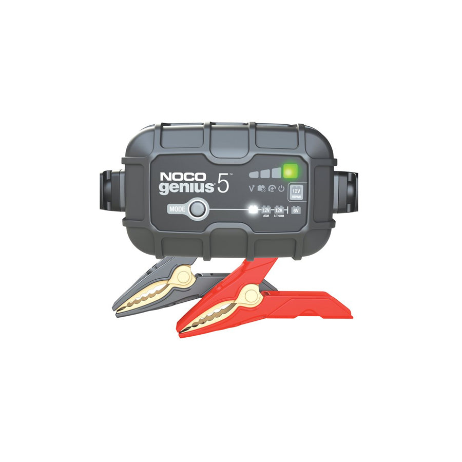 NOCO GENIUS5 GENIUS5EU Battery Charger 5A, 1 (dead batteries) , 12, 6V, 120Ah