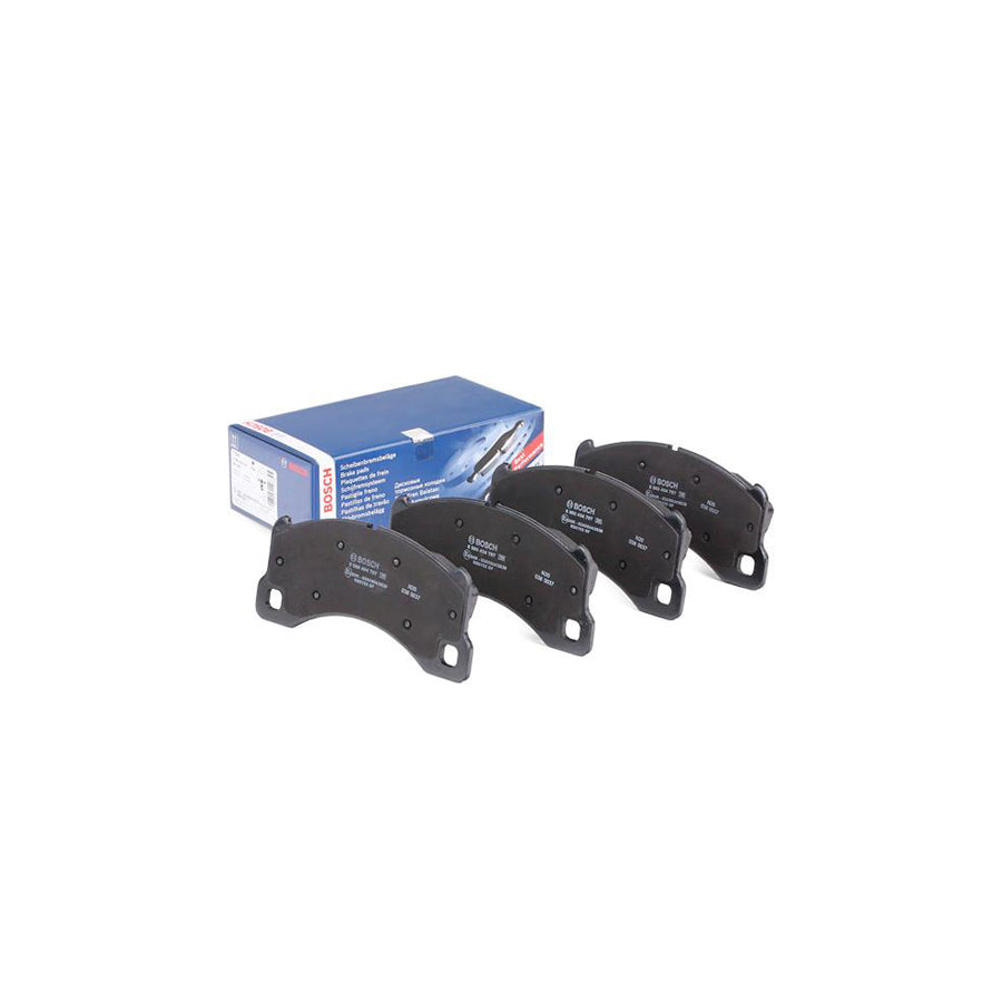 Bosch 0986494787 Brake Pad Set With Anti Squeak Plate BP1961