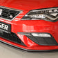 Rieger 00027030 SEAT 5F Front Splitter (Leon FR & Leon Cupra) -  Matte Black