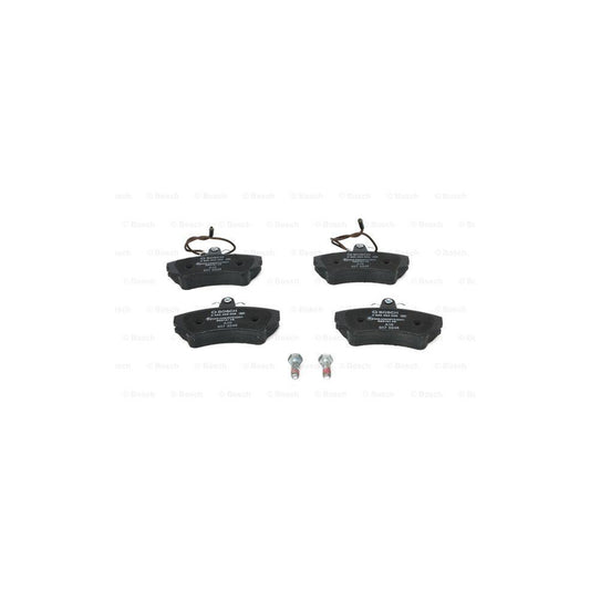 Bosch 0986494056 Brake Pad Set For Renault Espace Ii J63 S63 With Integrated Wear Sensor With Anti Squeak Plate With Bolts Screws With Accessories BP551