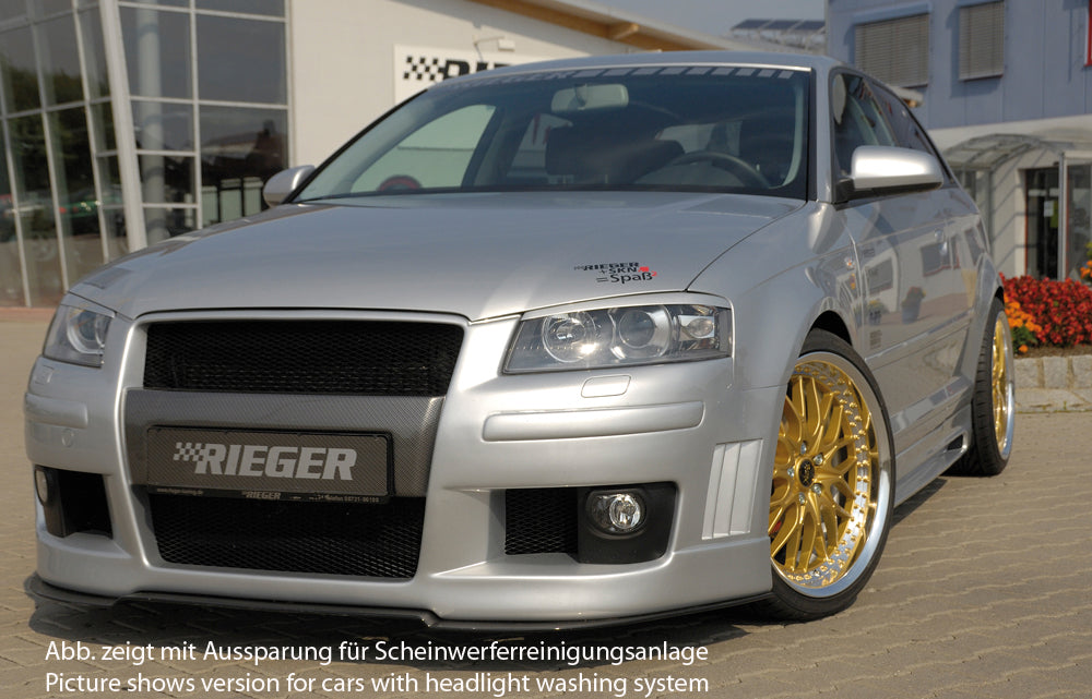 Rieger 00056731 Audi 8P A3 Front Bumper