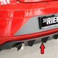 Rieger 00027034 SEAT 5F Leon FR Rear Diffuser