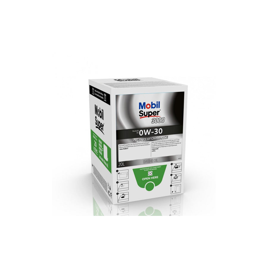 Mobil SUP3000 F VC 0W30 BAG-IN-BOX 20Ltr