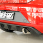 Rieger 00027034 SEAT 5F Leon FR Rear Diffuser for Sport Tailpipe Left & Right -  Matte Black