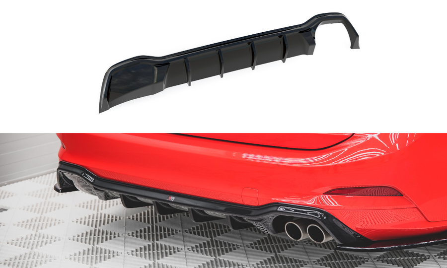 Maxton Design FO-FO-4-STLINE-ES-RS1T Rear Valance Ford Focus ST-Line Estate MK4 | Duco Car Parts UK Car Parts