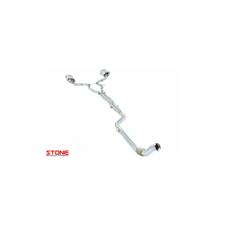 Stone Exhaust Mercedes-Benz M256 W213 E53 AMG Cat-Back Valvetronic Exhaust System