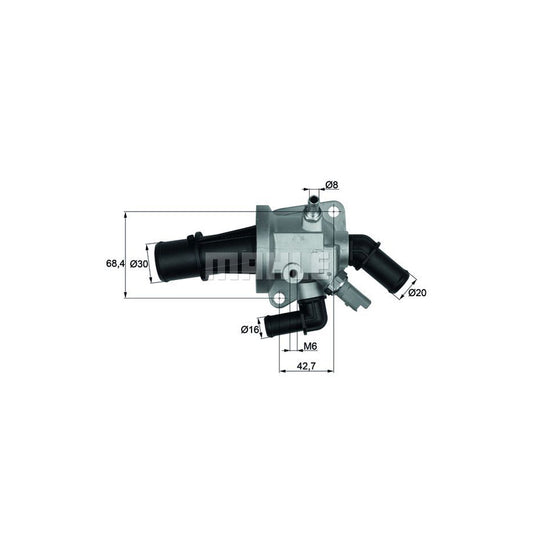 MAHLE ORIGINAL TI 153 88 Engine thermostat Opening Temperature: 88°C