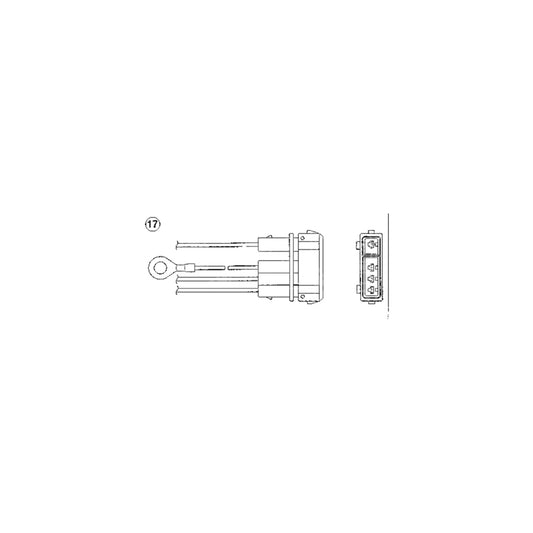 NTK Lambda Sensor / O2 Sensor (NGK 0150) - OZA446-E42