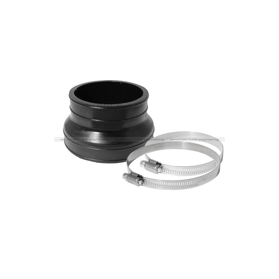  aFe 59-00005 (4-3/8 IN ID to 3-1/2 IN ID x 2-3/4 IN L) Straight Reducing Coupler - Black Replacement Coupling Kit  | Duco Car Parts UK Car Parts