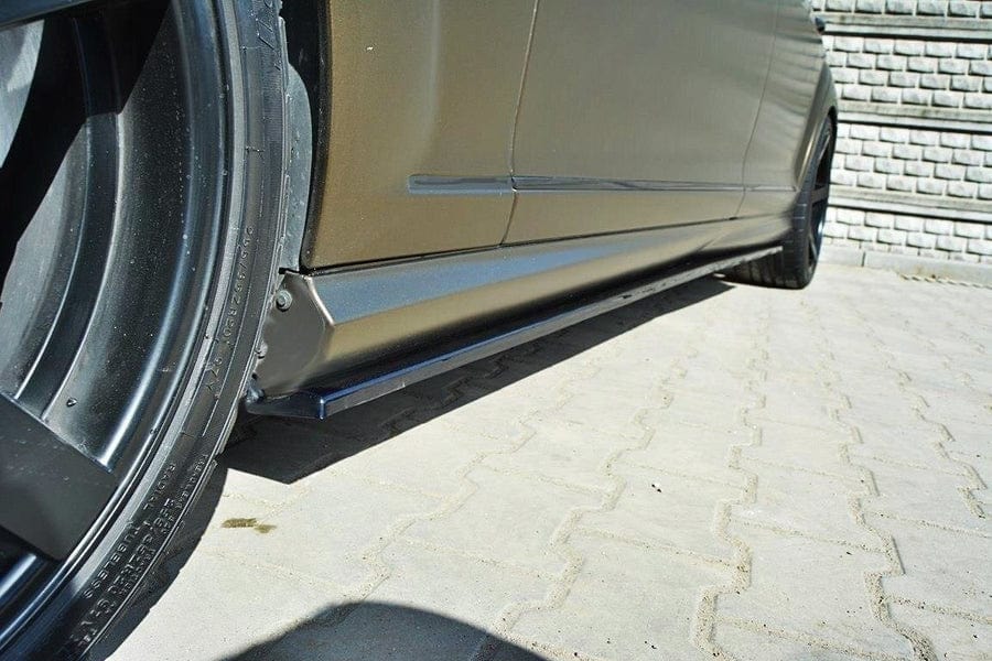 Maxton Design ME-S-W221-AMG-SD1T Side Skirts Diffusers Mercedes Benz S-Class W221 AMG LWB | Duco Car Parts UK Car Parts
