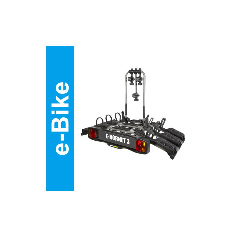 BUZZ RACK E-Hornet 3 5987 Rear mounted bike rack towbar mounted, Trailer Hitch, 18.8kg, 30kg