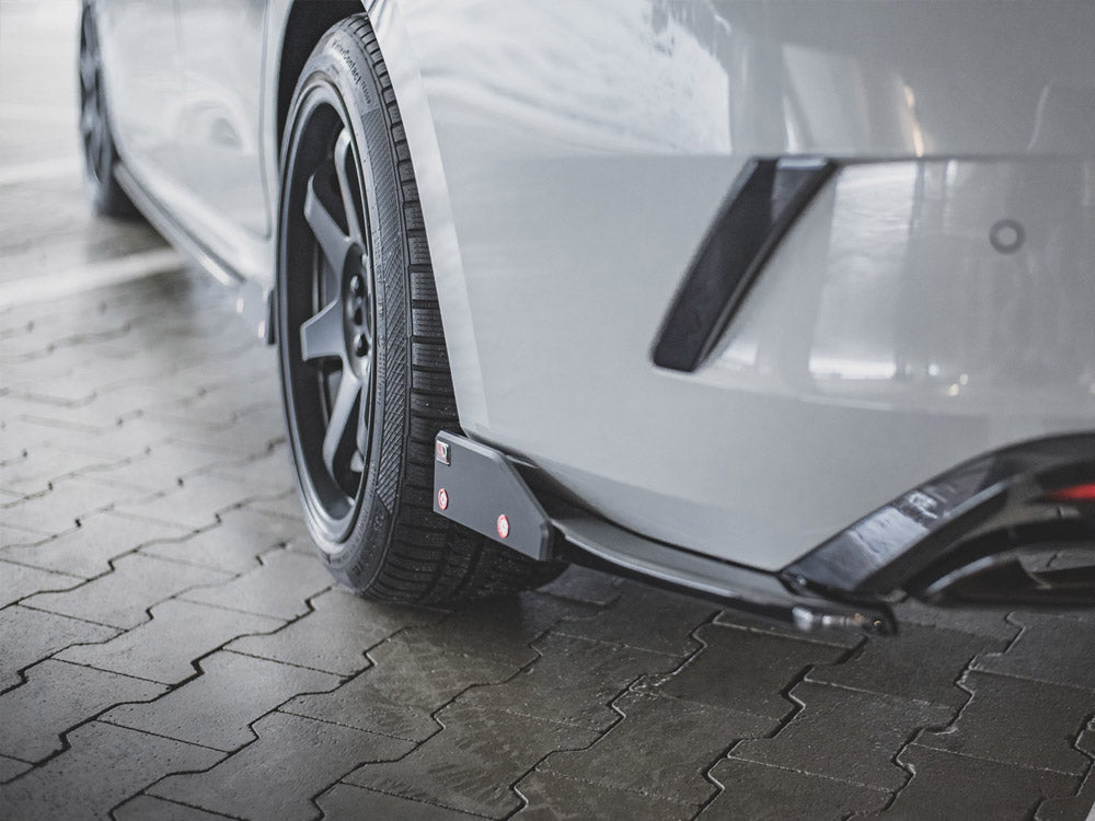 Maxton Design Skoda Octavia Rs MK4 Rear Side Splitters V.2 + Flaps