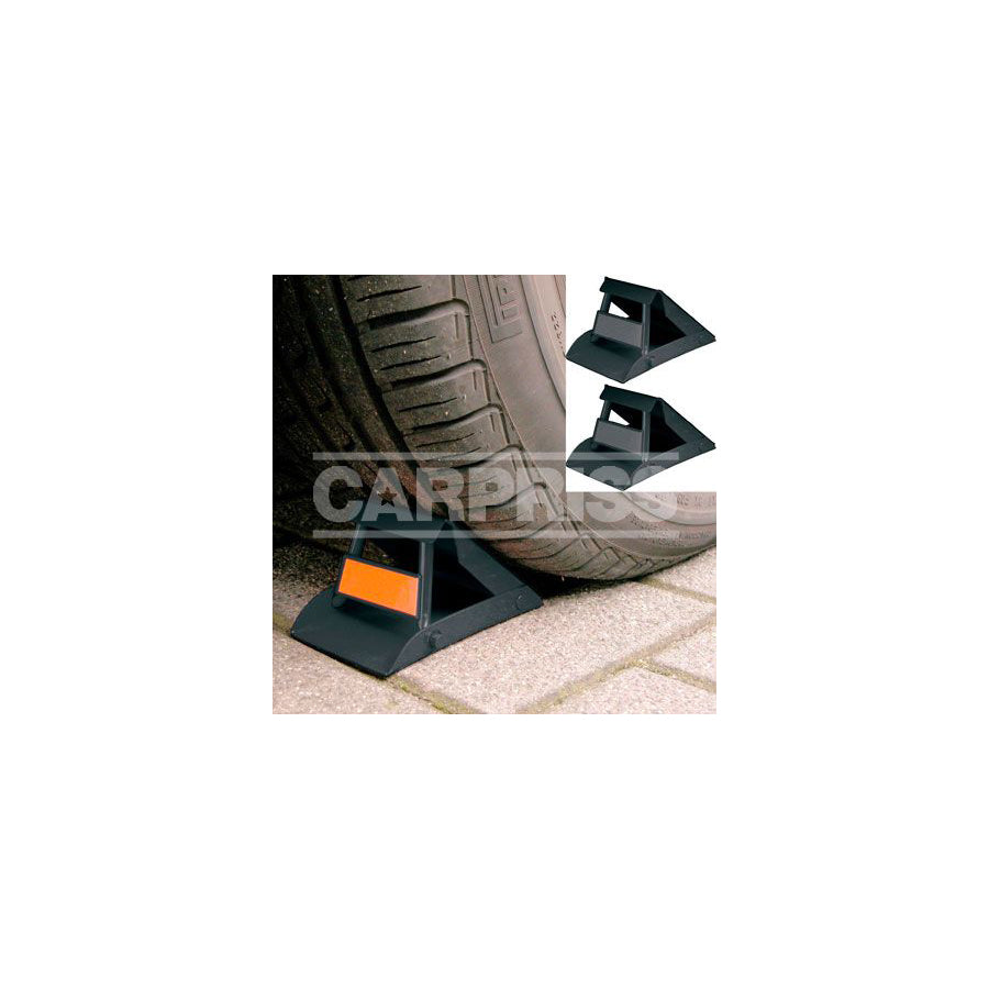 CARPRISS 70410260 Wheel chock 2, Sheet Steel