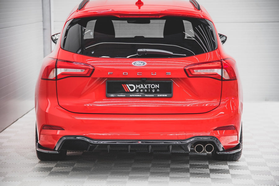 Maxton Design Ford Focus ST-Line Estate MK4 Rear Side Splitters V.4