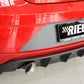 Rieger 00027034 SEAT 5F Leon FR Rear Diffuser for Sport Tailpipe Left & Right -  Matte Black