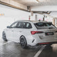 Maxton Design Skoda Octavia Rs MK4 Rear Side Splitters V.2 + Flaps