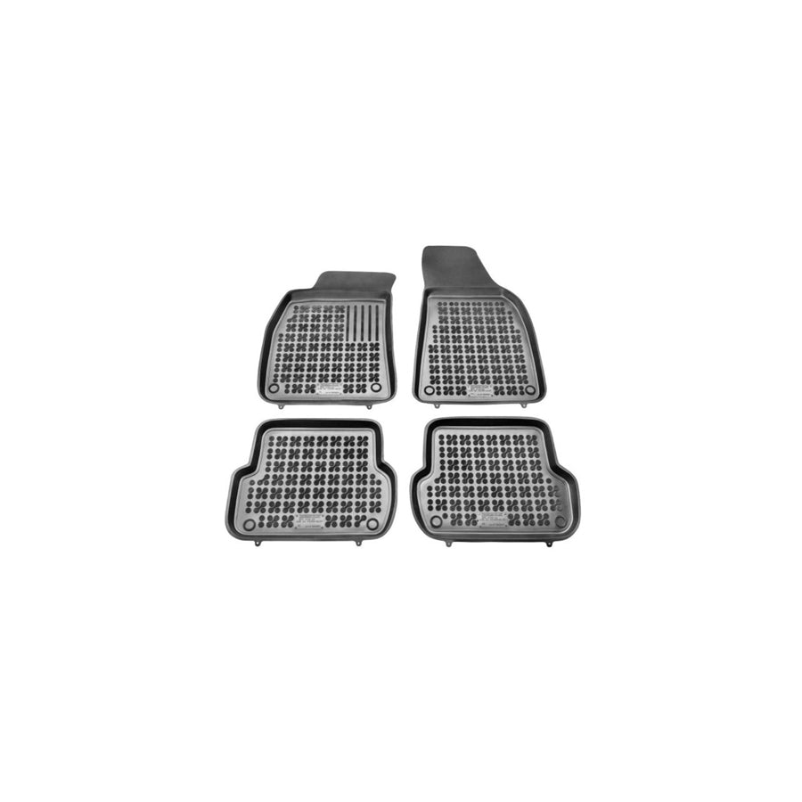 REZAW PLAST Tailored 200301 Floor mat set for AUDI A4 Elastomer, Front and Rear, Quantity: 4, Black