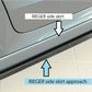 Rieger 00088253 Skoda NX Right Side Skirt Splitter (Octavia RS & Octavia) - Glossy Black