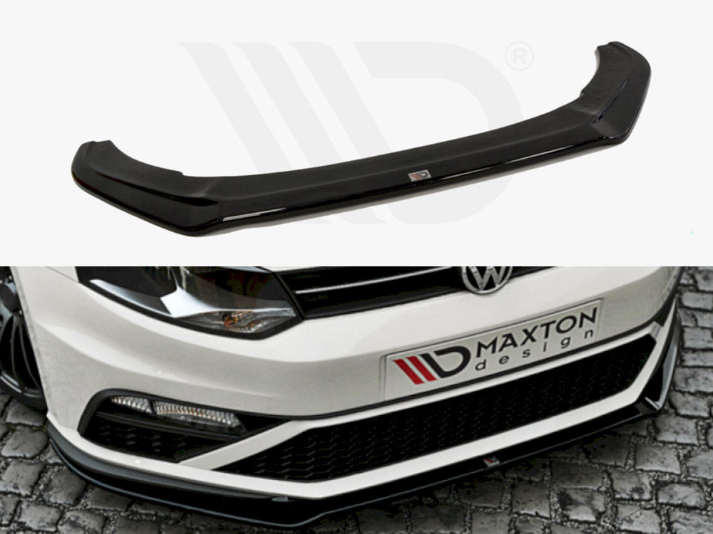 Maxton Design VW-PO-5F-GTI-FD2T Front Splitter VW Polo V GTI | Duco Car Parts UK Car Parts