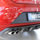 Rieger 00027033 SEAT 5F Leon FR Rear Diffuser for Twin Tailpipe Left -  Matte Black