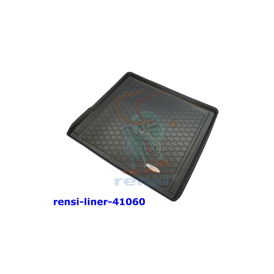 RENSI 41060 Car boot tray for BMW X5 Plastic, 3rd seat row folded down