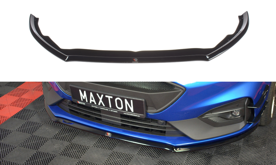 Maxton Design FO-FO-4-STLINE-FD3T Front Splitter V.3 Ford Focus ST / ST-Line MK4 | Duco Car Parts UK Car Parts