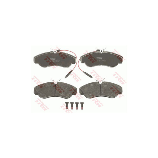 TRW Cotec Gdb1106 Brake Pad Set Incl Wear Warning Contact With Brake Caliper Screws With Accessories