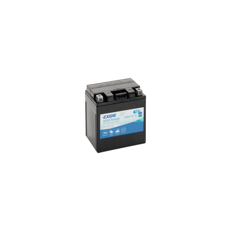 Exide AGM12-14 Motorcycle Battery 12V (4919) | Duco Car Parts UK Car Parts