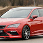 Rieger 00027031 SEAT 5F Front Splitter (Leon FR & Leon Cupra)