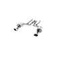MillTek Audi C6 RS6 Resonated Cat-Back Exhaust