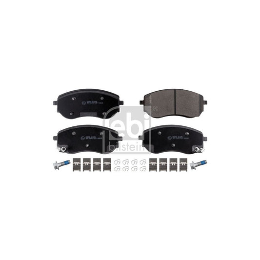 Febi Bilstein 116229 Brake Pad Set Suitable For Mercedes Benz X Class Front Axle With Acoustic Wear Warning With Attachment Material
